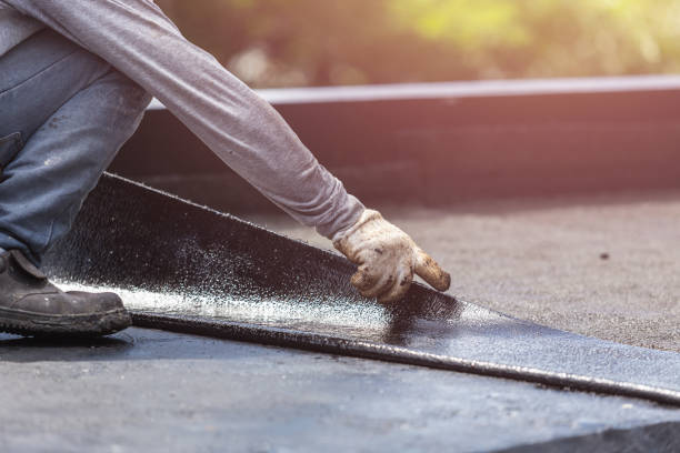 Professional Basement Waterproofing technician working in Palmyra, NY